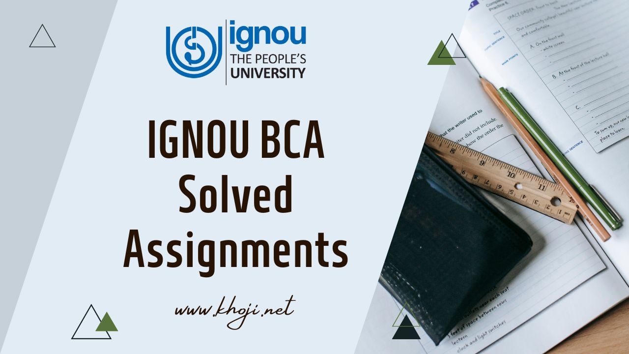 ignou bca solved assignment 2023 24